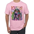 thumbnail image 1 of Colorful Beagle | Dogs Love You | Dean Russo Art Animal Lover Men's T-Shirt, Light Pink, Small, 1 of 6