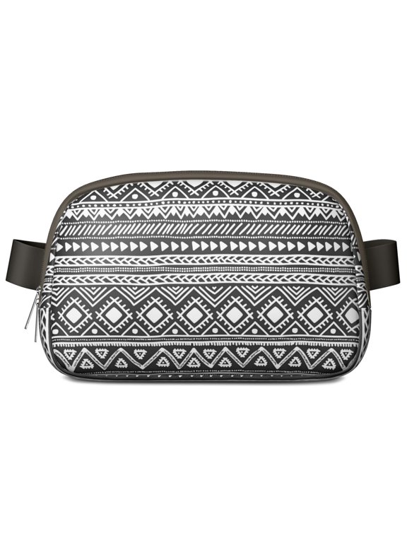 Colorful Belt Bag – Hippie Style, Lightweight Fanny Pack for Jogging, Hiking & Daily Commute