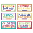 thumbnail image 1 of Colorful Bible Classroom Rules Poster Set - 6 Pieces, 1 of 2