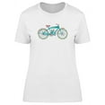 thumbnail image 1 of Colorful Bicycle Design T-Shirt Women -Image by Shutterstock, Female XX-Large, 1 of 2