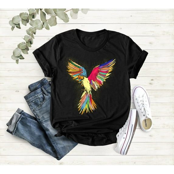 Colorful Bird Shirt, Bird Lover Shirt, Exotic Bird Shirt, Hummingbirds Shirt, Tropical Bird Gift Shirt, Mothers Day Shirt,Beautiful Bird Tee All Size S-5Xl