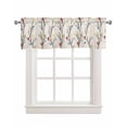 thumbnail image 1 of Colorful Birds Linen Curtain Valance for Bedroom/Bathroom/Kitchen/Office/Living/Dining Room Window,Rustic Froest Tree Branch Farmhouse Pocket Topper Drapes Decorative Cafe Drapery Panel 42"x12", 1 of 6