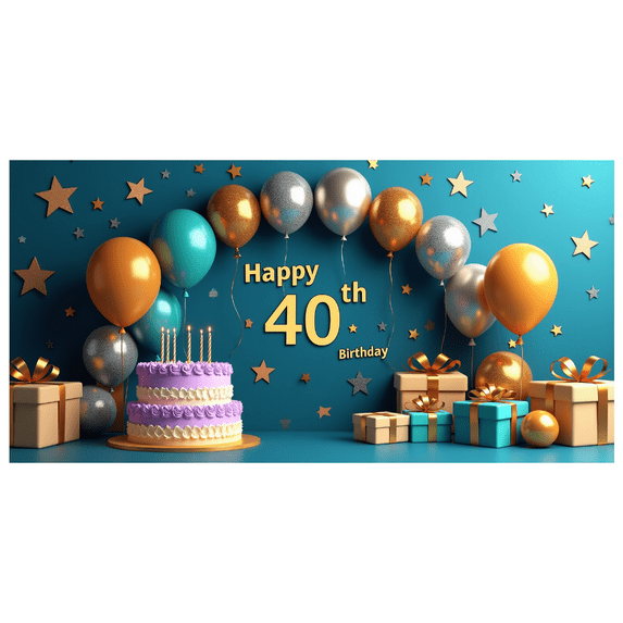 Colorful Birthday Celebration Banner Happy Birthday Backdrop Decoration Background Party Supplies Photography Props Banner Birthday Decoration