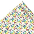 thumbnail image 1 of Colorful Birthday Gift Wrap, 30"x 5ft, 1 of 2