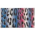 thumbnail image 1 of Colorful and Black Of Leopard Print Door Rugs,Washable Non Slip Door Mats Indoor,Decorative Door Mats,Entry Mat Indoor for Entrance,Bedroom,Kitchen,Bathroom,17"x30", 1 of 6