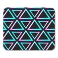thumbnail image 1 of Colorful Black Neon Triangle Pattern Abstract Beauty Bright City Mousepad Mouse Pad Mouse Mat 9x10 inch, 1 of 3