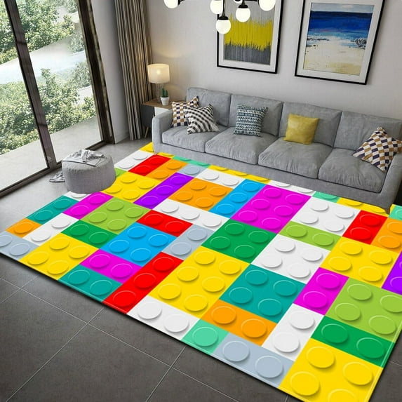 Colorful Block Geometric Printed Carpet Rug for Living Room Bedroom r Large Area Rugs Floor Carpets for Parlor Mat Tapetes