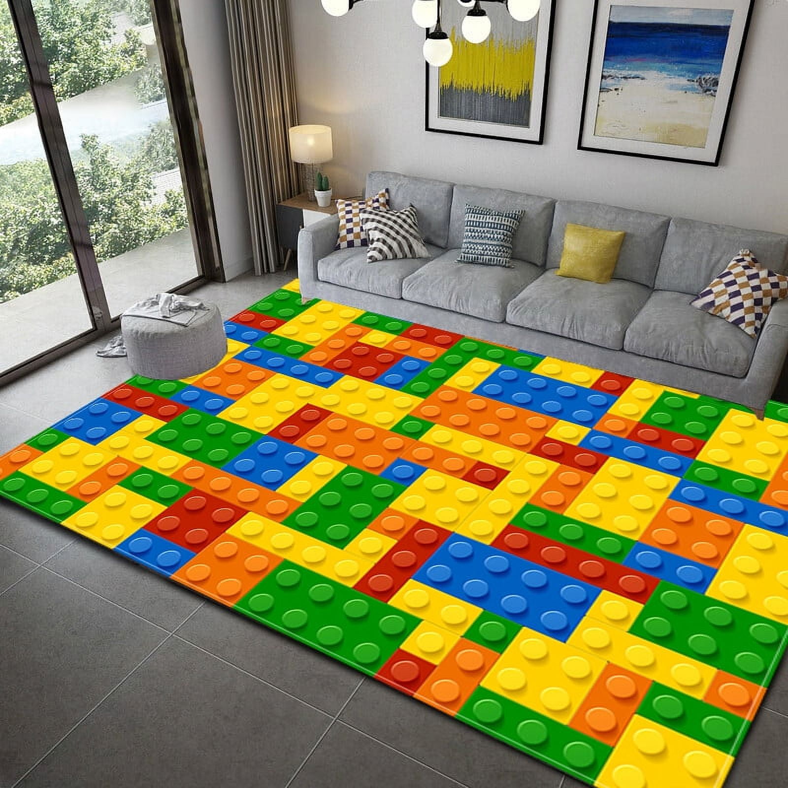 Colorful Block Geometric Printed Carpet Rug for Living Room Bedroom r Large Area Rugs Floor Carpets for Parlor Mat Tapetes