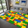 thumbnail image 1 of Colorful Block Geometric Printed Carpet Rug for Living Room Bedroom r Large Area Rugs Floor Carpets for Parlor Mat Tapetes, 1 of 5