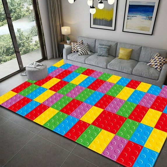 Colorful Block Geometric Printed Carpet Rug for Living Room Bedroom r Large Area Rugs Floor Carpets for Parlor Mat Tapetes