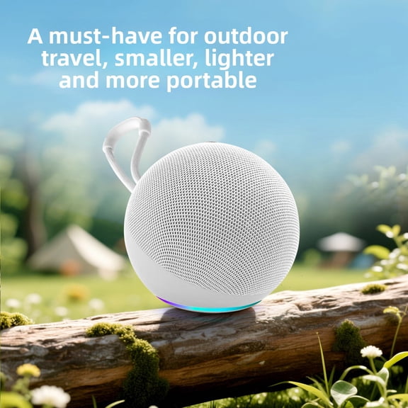 Colorful Bluetooth small audio, outdoor convenient and cool small ball audio, non-slip base design.