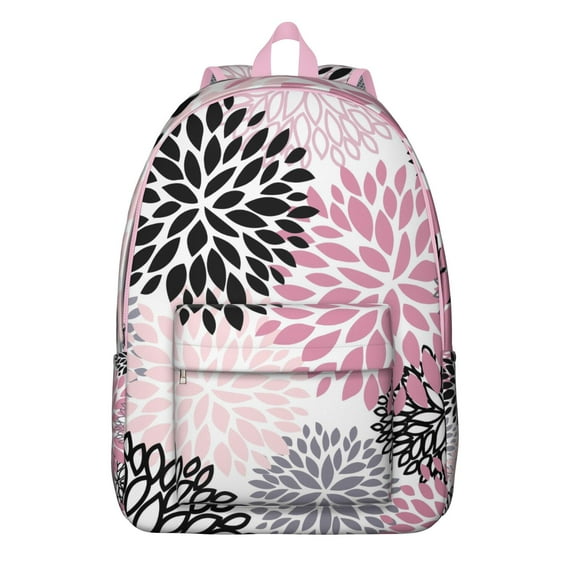 Colorful Bohemian Backpack for Adults, Large Capacity Boho Style Bookbag with Front Zipper Pocket, School Backpack for Students, Commute Travel College, Great Gift