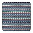thumbnail image 1 of Colorful Bohemian Print Elastic Edge Table Cover, 36x36 Inch Square Tablecloth for Casual Dining, Patio, and Game Tables, 1 of 6