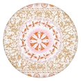 thumbnail image 1 of Colorful Bohemian Style Round Tablecloth - Elasticized Edge for 52 to 56 Inch Tables - Vibrant Table Cover for Party, 1 of 7