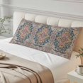 thumbnail image 1 of Colorful Boho Body Pillow Cover, Pillowcase Protectors with Zipper, Breathable Decorative Throw Pillow Case Cover, Ethnic Vintage Mexican Flowers Southwestern Pillow Shams for Couch Sofa 20x54Inch, 1 of 8