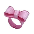 thumbnail image 1 of Colorful Bow Rings Resin Rings Cute Acrylic Rings Stacking Rings Aesthetic Bowknot Finger Rings Plastic Rings, 1 of 8