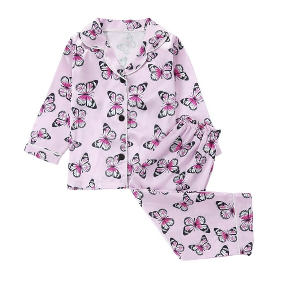 Colorful Boy Girl Children Boy Girl Graphic Top Pants Loungewear 2PC Sets for Kid Faux Silk Match Casual Two Piece Top 2PC Sets 2025 Clothing Fashion Regular Fit 7 Years