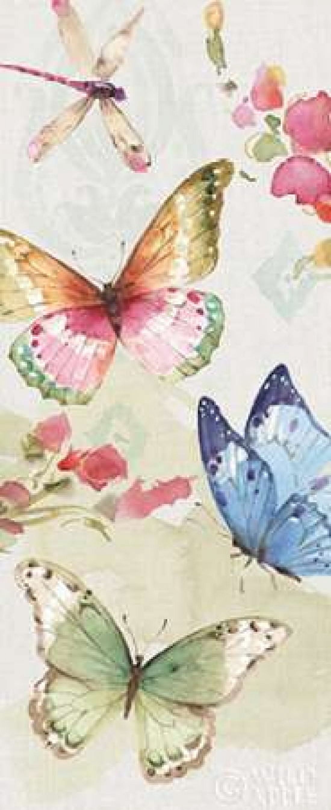 Colorful Breeze VIII Canvas Art - Lisa Audit (10 x 20)