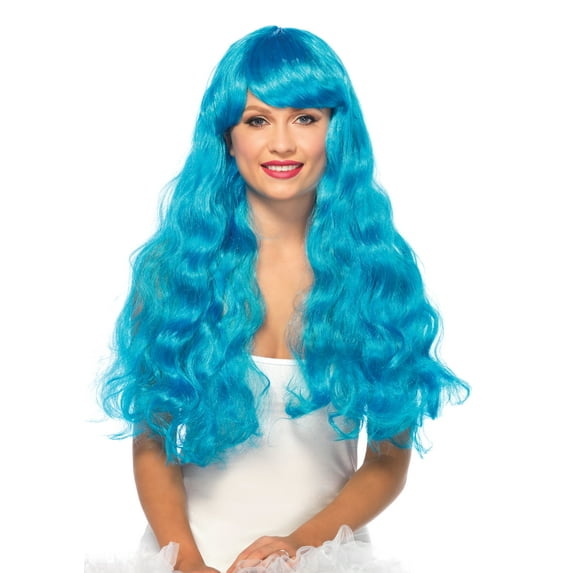 Colorful Bright Long Wavy Wig
