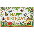 thumbnail image 1 of Colorful Bug Themed Happy Birthday Banner Background Backdrop Party Supplies for Photography Props Kids Birthday Party Decorations Outdoor Celebrations Indoor Decor Events, 1 of 7