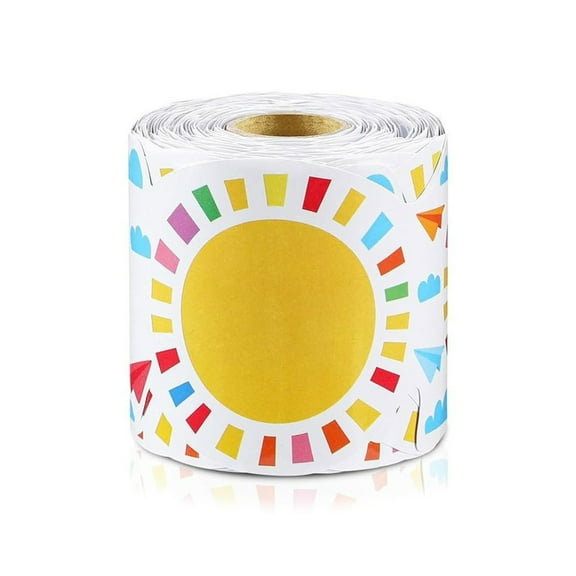 Colorful Bulletin Border Trim Sun Bulletin Board Borders Border Stickers Back-to-School Bulletin Board Decorations