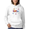 thumbnail image 1 of Colorful Buon Ferragosto Hoodie Women -Image by Shutterstock, Female x-Large, 1 of 4