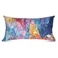 Colorful Butterflies Patterns Plush Pillowcase Pillow Slip Bolster Case