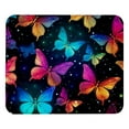 thumbnail image 1 of Colorful Butterflies Square Mouse Pads for Wireless Mouse Small Office Computer Mousepad for Desk Laptop with Non-Slip Rubber Base Mouse Mat, 8.3x9.8in, 1 of 7