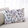 thumbnail image 1 of Colorful Butterflies Throw Pillow Covers, Spring Modern Abstract Gradient Animals Soft Breathable Pillow Cases with Invisible Zipper, Small Pillowcases for Couch Bed Sofa Chair 16x24 Inches, 1 of 9
