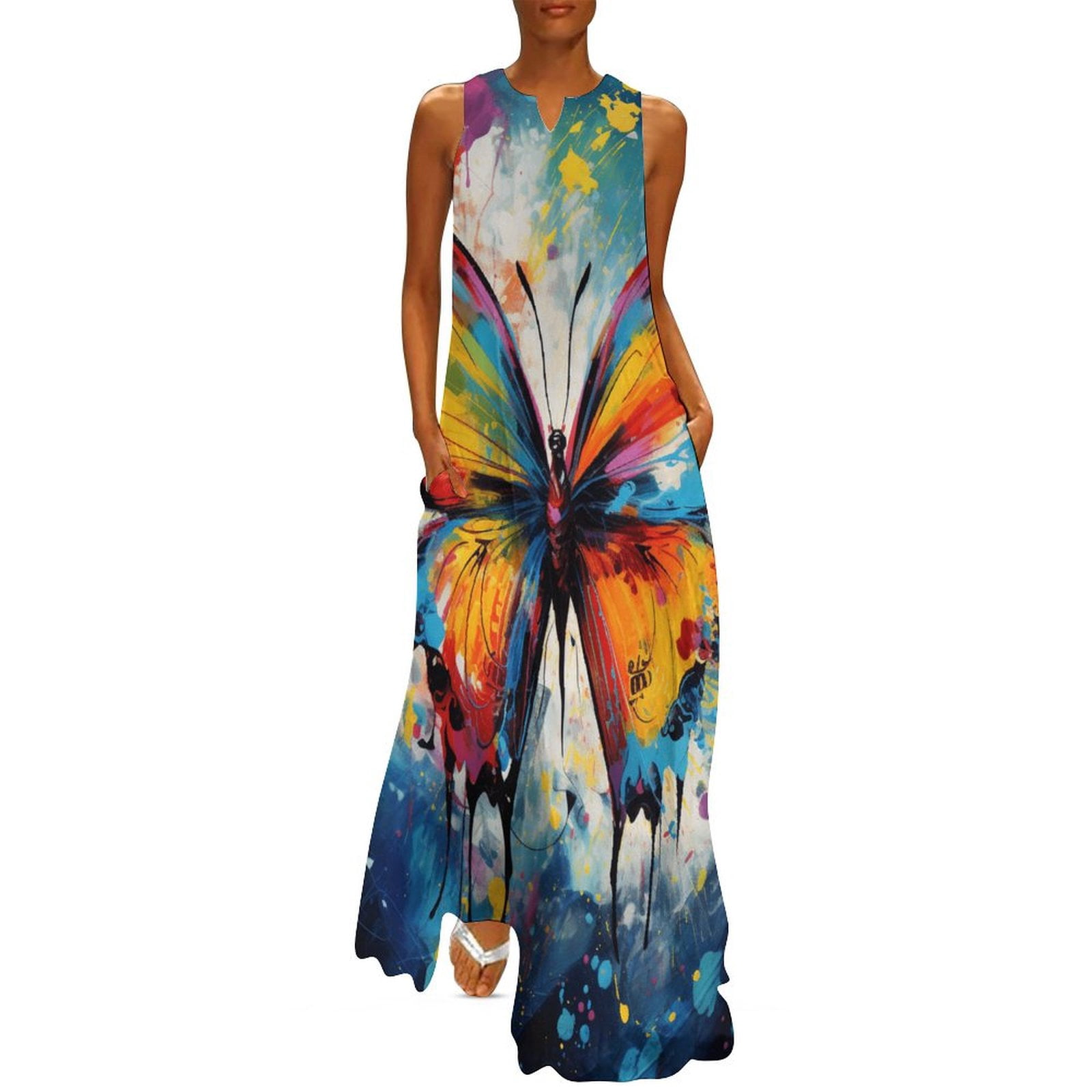 Colorful Butterfly 2025 Dress Evening Elegant And Chic Women for ...