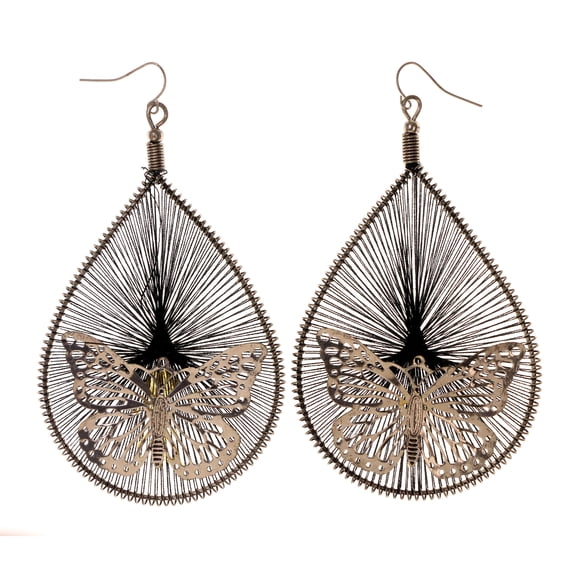 Colorful  Butterfly Dangle-Earrings #LQE2046