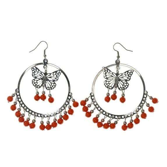 Colorful  Butterfly Dangle-Earrings #LQE2195