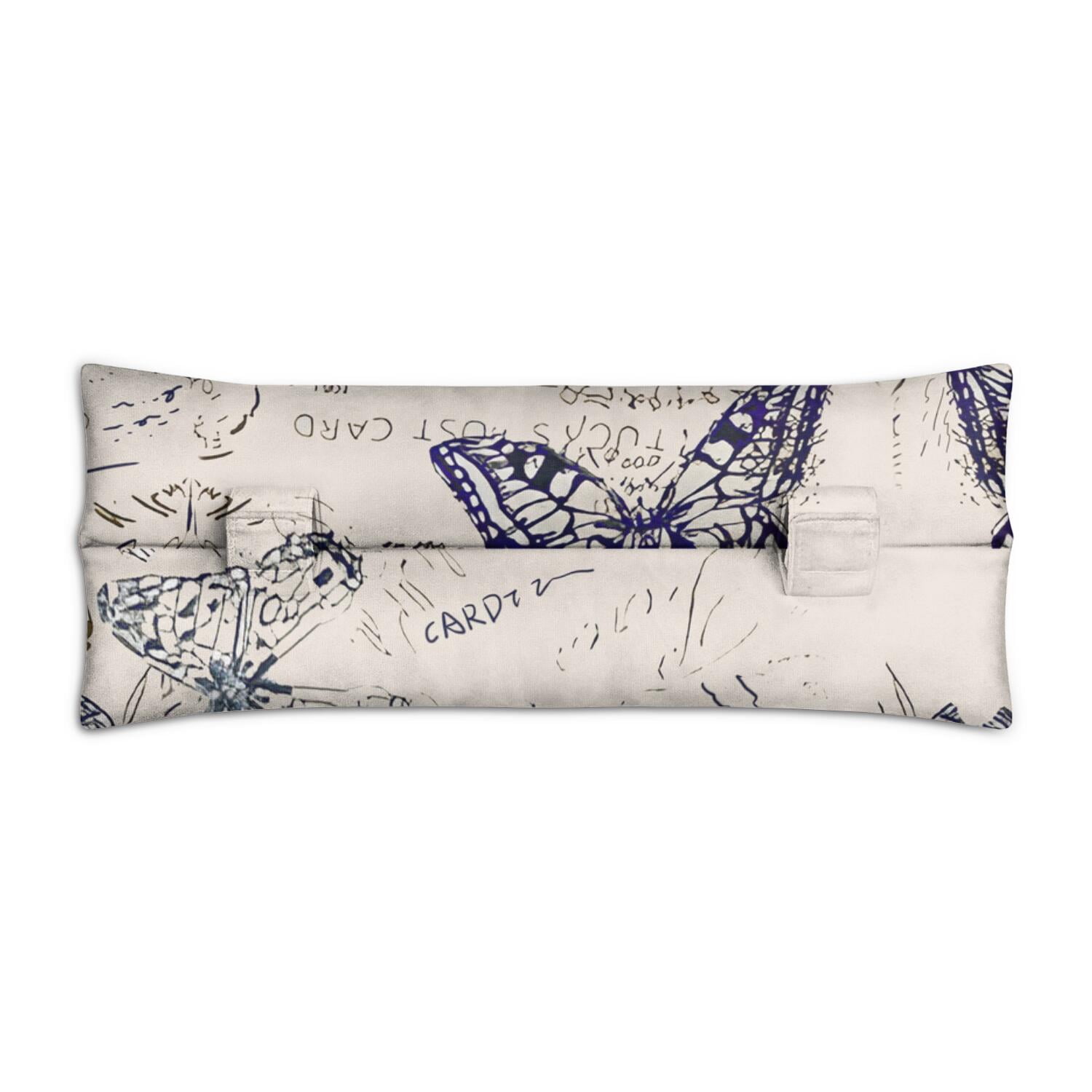 Colorful Butterfly Pattern Seatbelt Cushion for Surgery Recovery - Plush Mastectomy Pillow with Floral Print - Chest Protector for Car