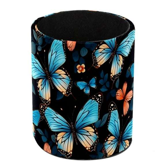 Colorful Butterfly Pen Holder Stand Cup Pencil Holder Organizer Makeup Brush Holders for Home Office Desk