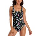 thumbnail image 1 of Colorful Butterfly Swimsuit Cute Animal Push Up Swimwear One Piece Holiday Swim Monokini Bodysuit Sexy Beach Outfits Plus Size, 1 of 7