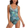 thumbnail image 1 of Colorful Butterfly Swimsuit Cute Animal Push Up Swimwear One Piece Holiday Swim Monokini Bodysuit Sexy Beach Outfits Plus Size, 1 of 7
