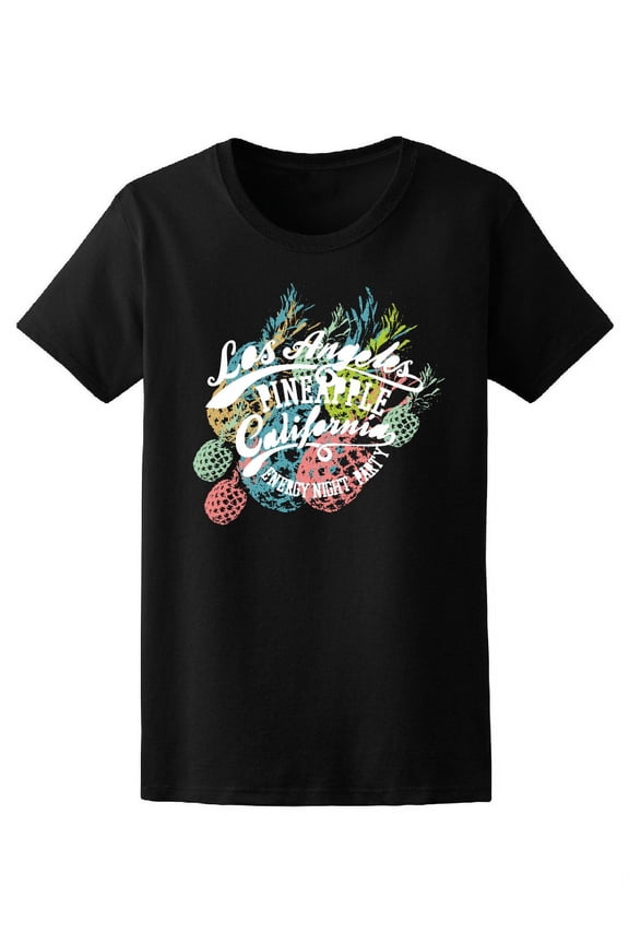 Colorful California Pineapple Tee Women's -Image by Shutterstock