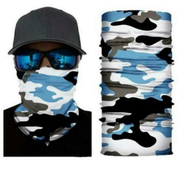 Colorful Camo Face Balaclava Scarf Neck Hunting Sun Gaiter Headwear Mask