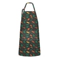 thumbnail image 1 of Colorful Camouflage Dinosaurs Pattern Apron-Garden Aprons for Women with Pockets-Cotton Linen Waterproof Kitchen Cooking Gardening Aprons Adjustable for Kitchen,Cooking,BBQ and Salon 33x27 Inch, 1 of 7