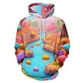 thumbnail image 1 of Colorful Candy Land 3d Sweatshirts Hoodie Fashion Casual Personality Men's Women Street Hoodie Pullovers Long Sleeve Comfortable Top, 1 of 6
