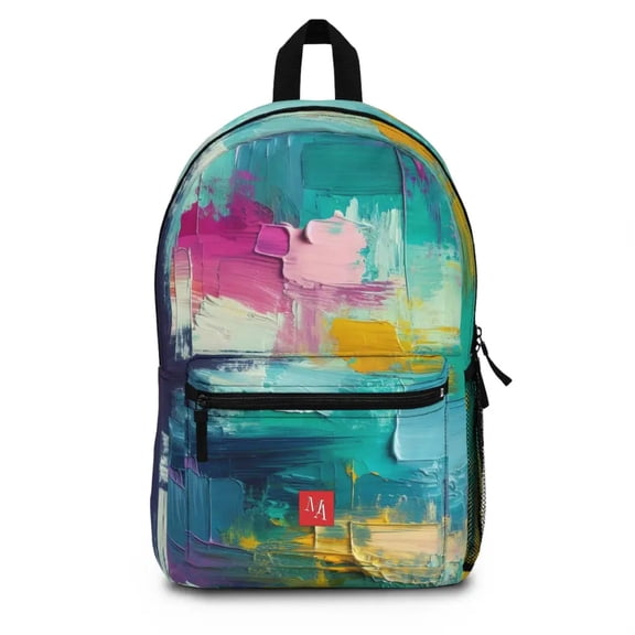 Colorful Canvas Exploration- Backpack