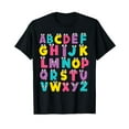 thumbnail image 1 of Colorful Capital Alphabet Letters Learn ABC Boy Girl Kids T-Shirt, 1 of 5