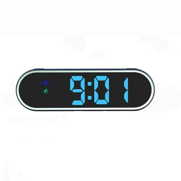 Colorful Car HUD Speed Display KMH/MPH Switchable with Clock Integrated