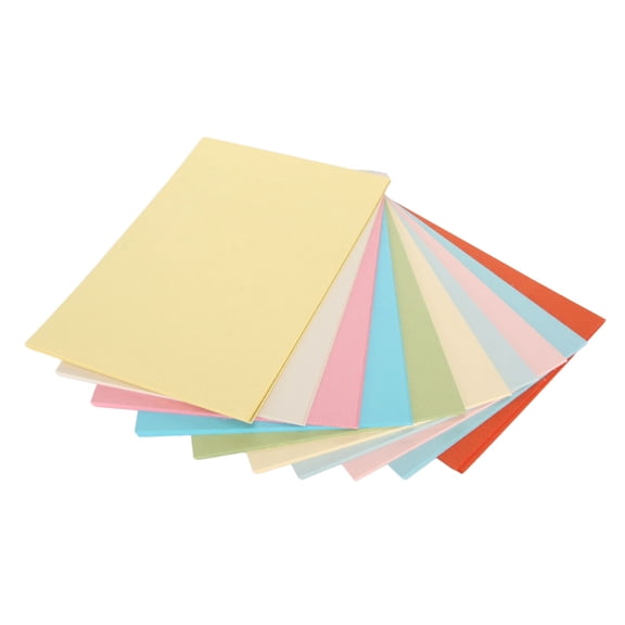 Colorful Cardstock Blank Note Cards, 5.9 x 3.9 Inches / 15 x 10 cm Pearlescent DIY Painting Postcard, 200 Count