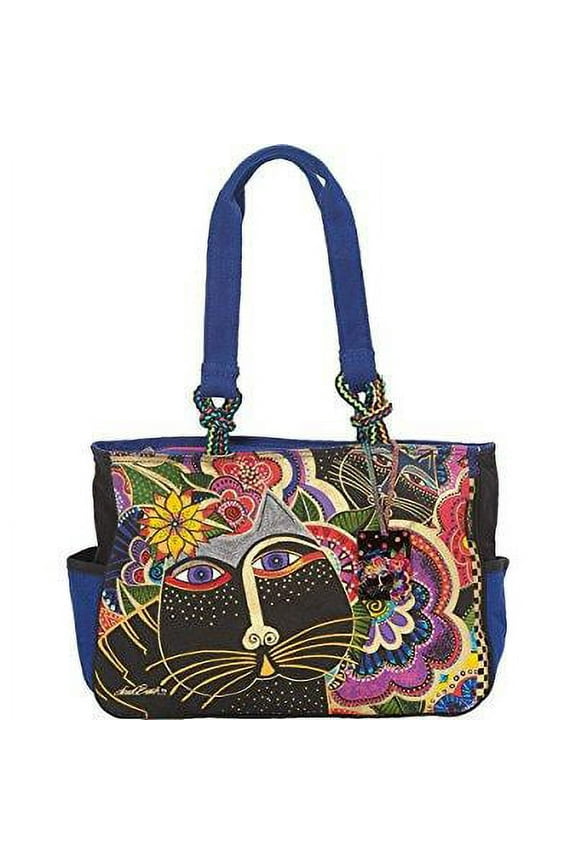 Colorful Carlotta's Cats Medium Tote Bag