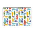 thumbnail image 1 of Colorful Carrot Shaggy Area Rug, Rugs for Living Room Bedroom Non Slip Door Mat Indoor Carpet Machine Washable Nursery Home Decor Floor Mats for Entryway 60x39in-#, 1 of 5