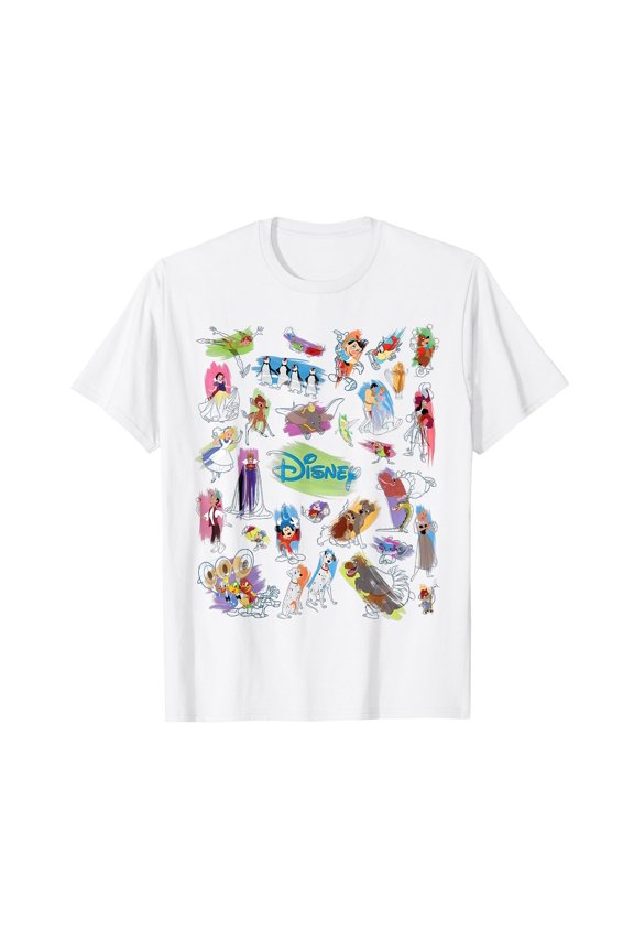 Colorful Cartoon Character Design T-Shirt for Creative Expression and Fun