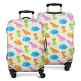 thumbnail image 1 of Colorful Cartoon Dinosaur Pattern Luggage Cover Fashion Suitcase Cover Baggage Covers Fit 25-28 Inch Luggage (Go Travel), 1 of 5