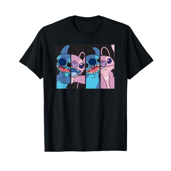 Colorful Cartoon Faces T-Shirt for Fun and Playful Style