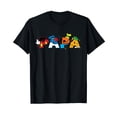 thumbnail image 1 of Colorful Cartoon Mouse Papa T-Shirt for Father's Day Birthday Celebration, 1 of 5